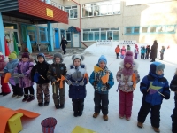 Зимняя олимпиада в детском саду Солнышки